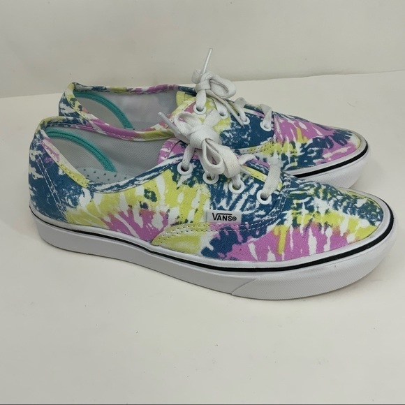 Vans Comfycush Authentic Trainers-Orchid/True White/Multicolor. Womens Size 7.0 - Picture 6 of 12